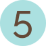Circle Icon Number 5